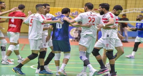 كرة طائرة.. رجال الزمالك يفوزون على مستقبل المرسى التونسي في البطولة الأفريقية